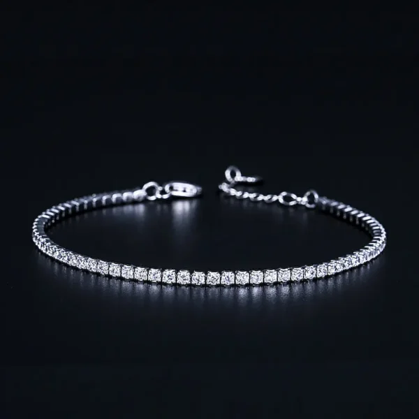 Classic Luxe Tennis Bracelet - Image 5