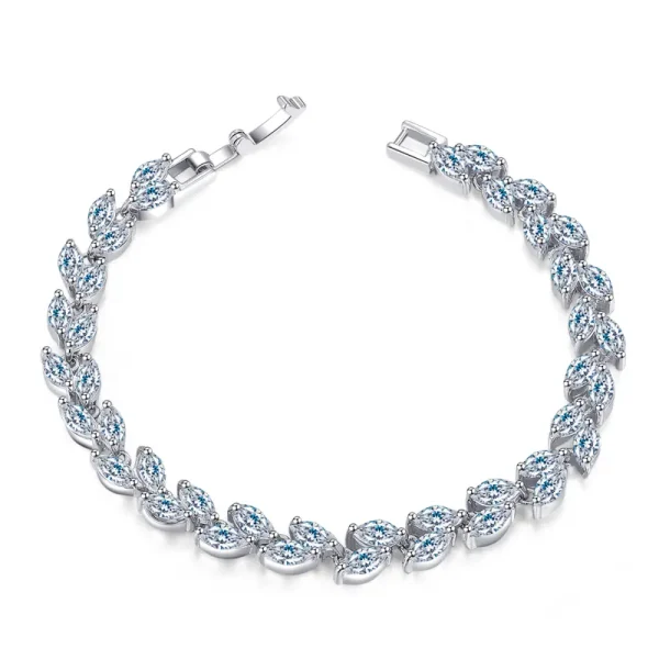 Marquise Elegance Tennis Bracelet